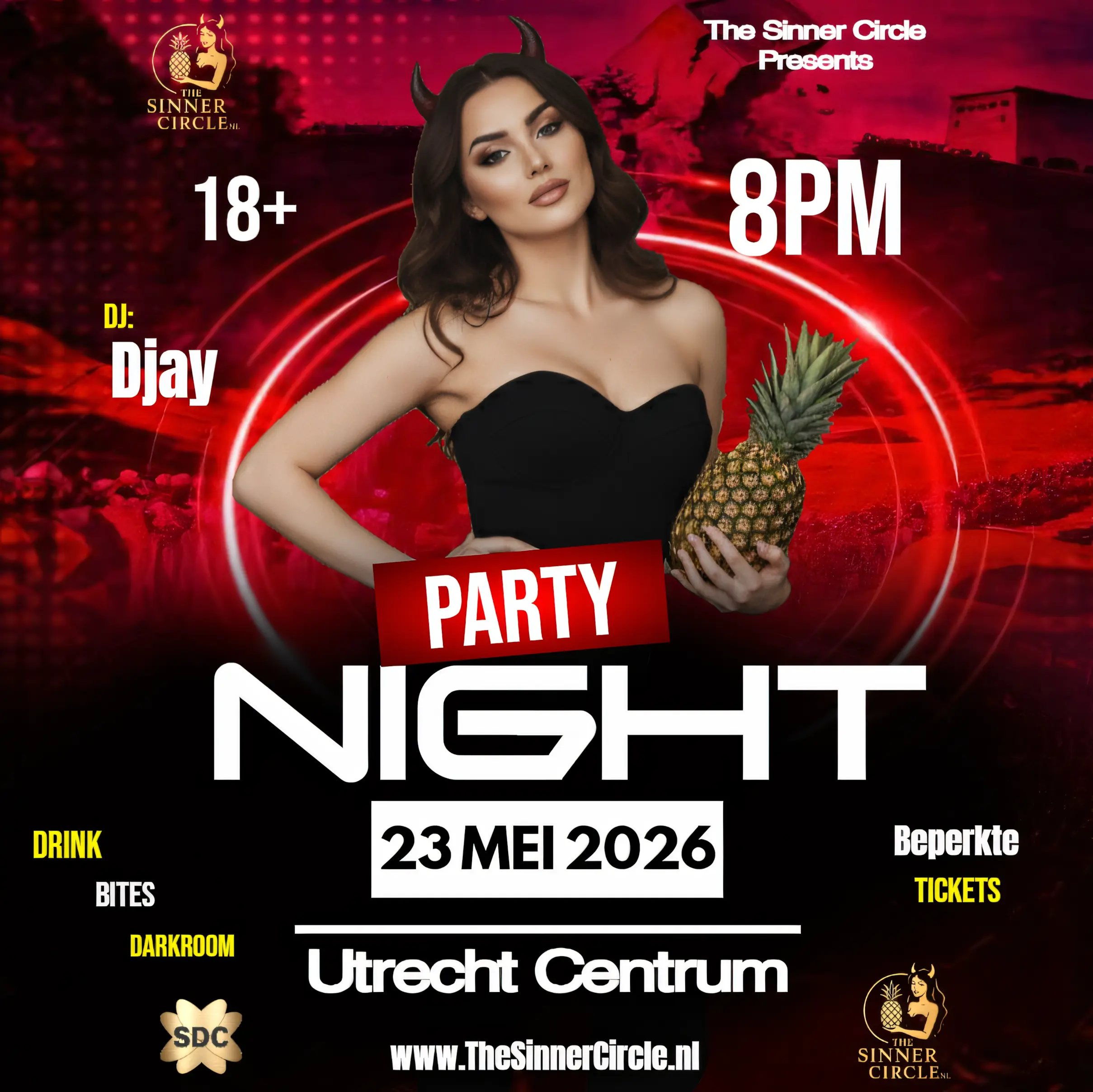 thesinnercircle flyer 23 mei